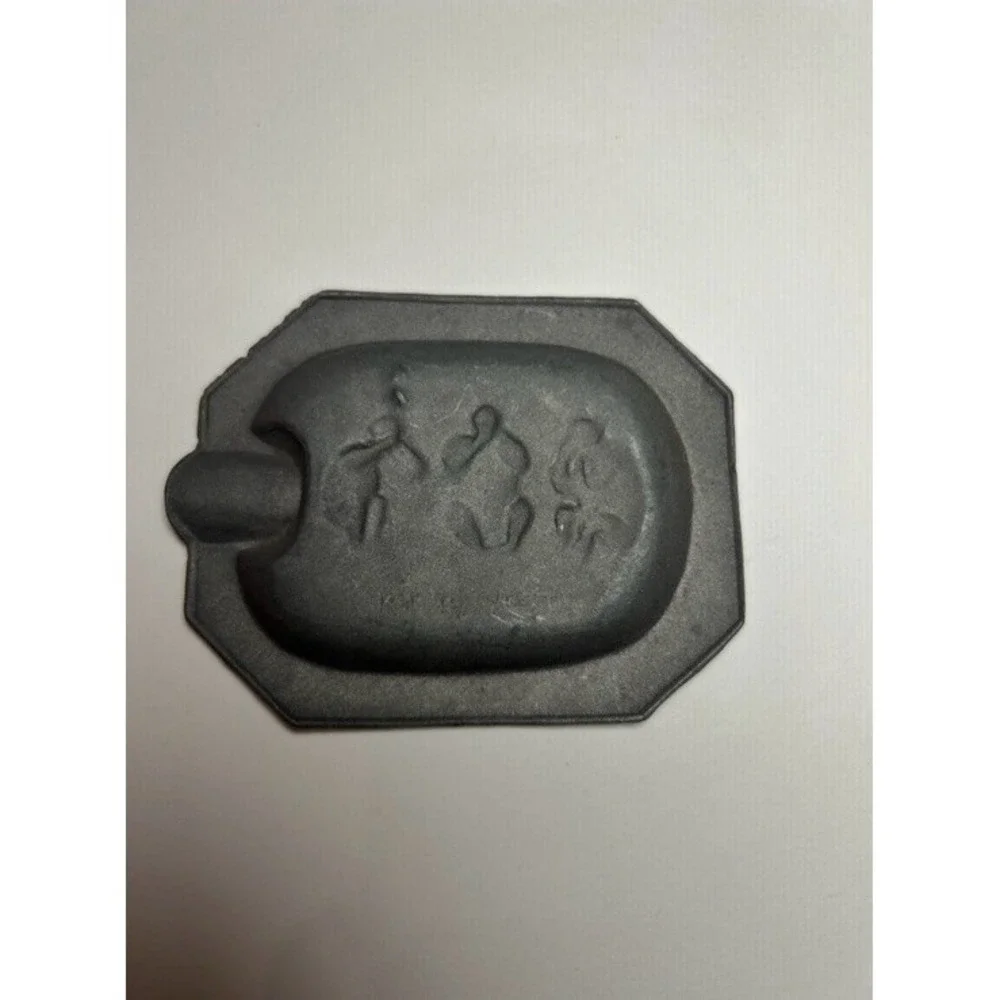 Tin Vintage Truth Of Man Monkey Ashtray